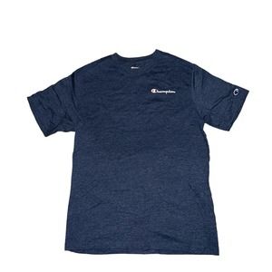 Champion - Short Sleeve T-Shirt Men’s Size Large - Navy Blue - Logo